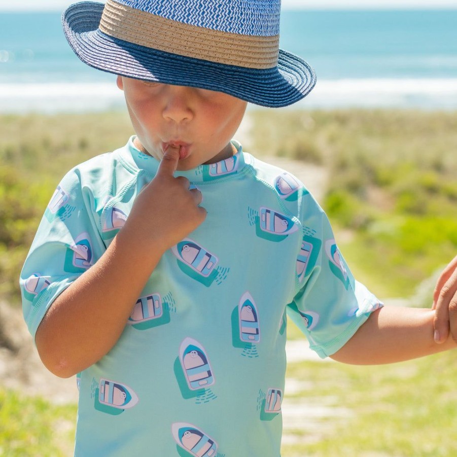 Baby Snapper Rock Hats | Shades Of Blue Fedora