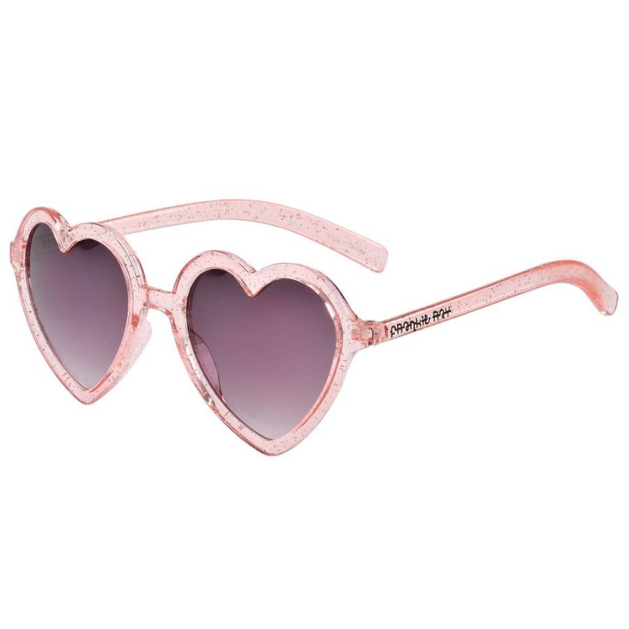 Girls Snapper Rock Sunglasses | Kids Heart Sparkle Sunglasses