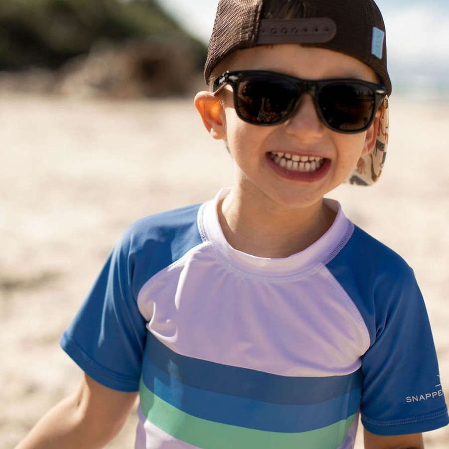 Boys Snapper Rock Sunglasses | Gadget Black Wayfarer