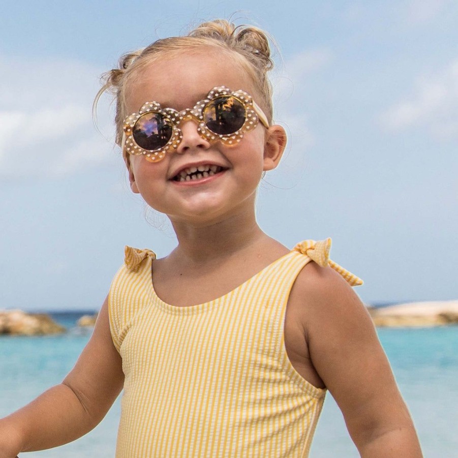 Baby Snapper Rock Sunglasses | Baby Daisy Yellow Sunglasses