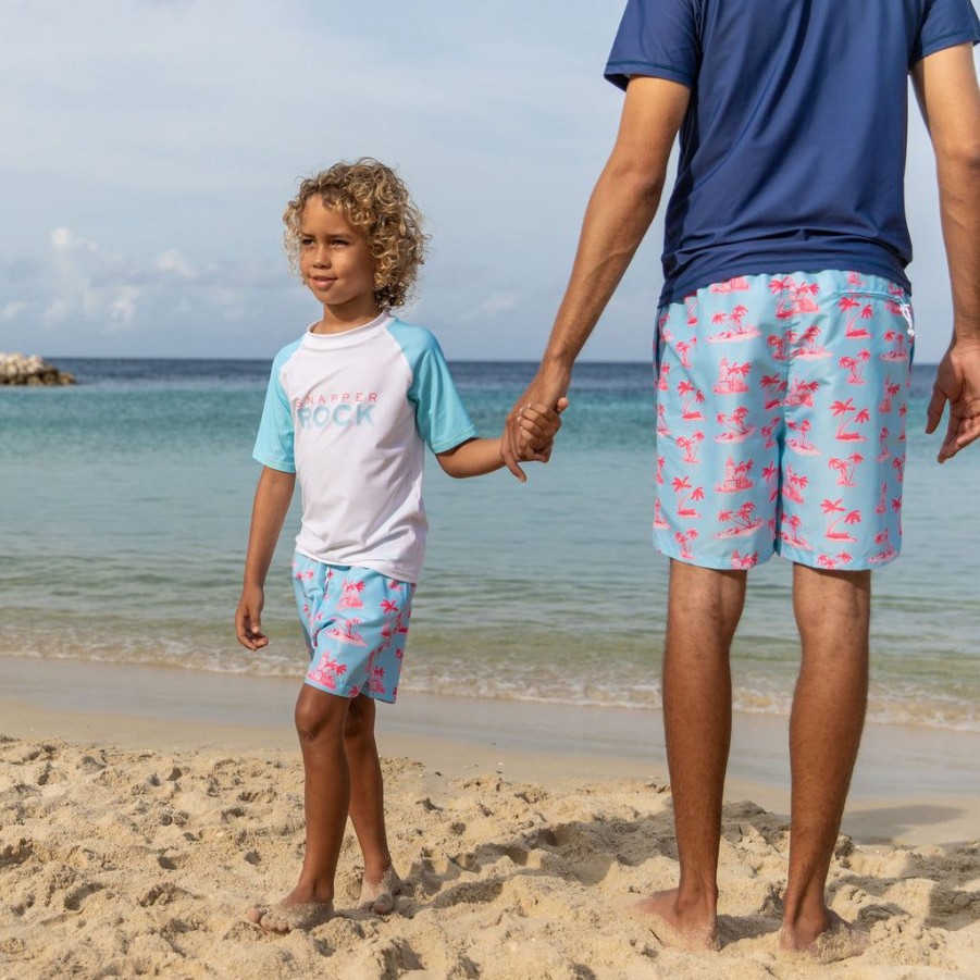 Boys Snapper Rock Matching Dad & Me | Lighthouse Island Sustainable Swim Short