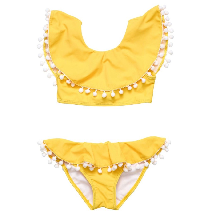 Baby Snapper Rock One Pieces | Hello Yellow Flounce Bikini