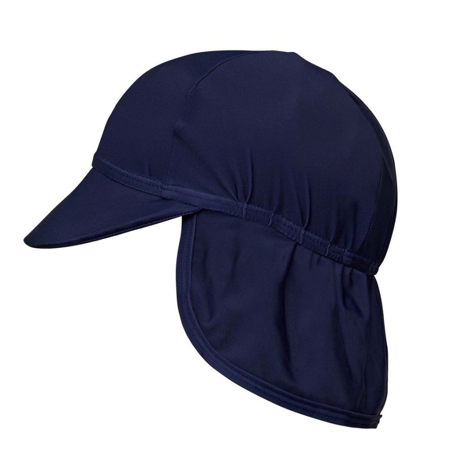 Baby Snapper Rock Hats | Navy Floating Flap Hat