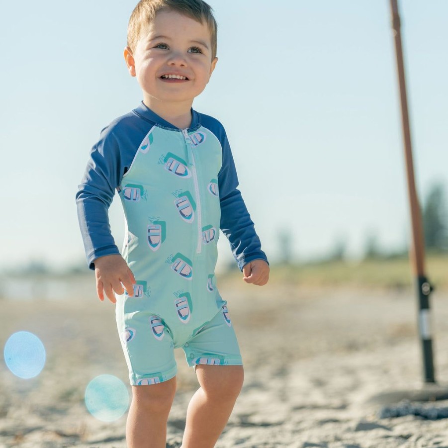 Baby Snapper Rock One Pieces | Float Your Boat Ls Sunsuit