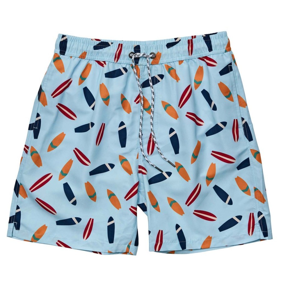 Mens Snapper Rock | Mens Retro Surf Volley Board Short