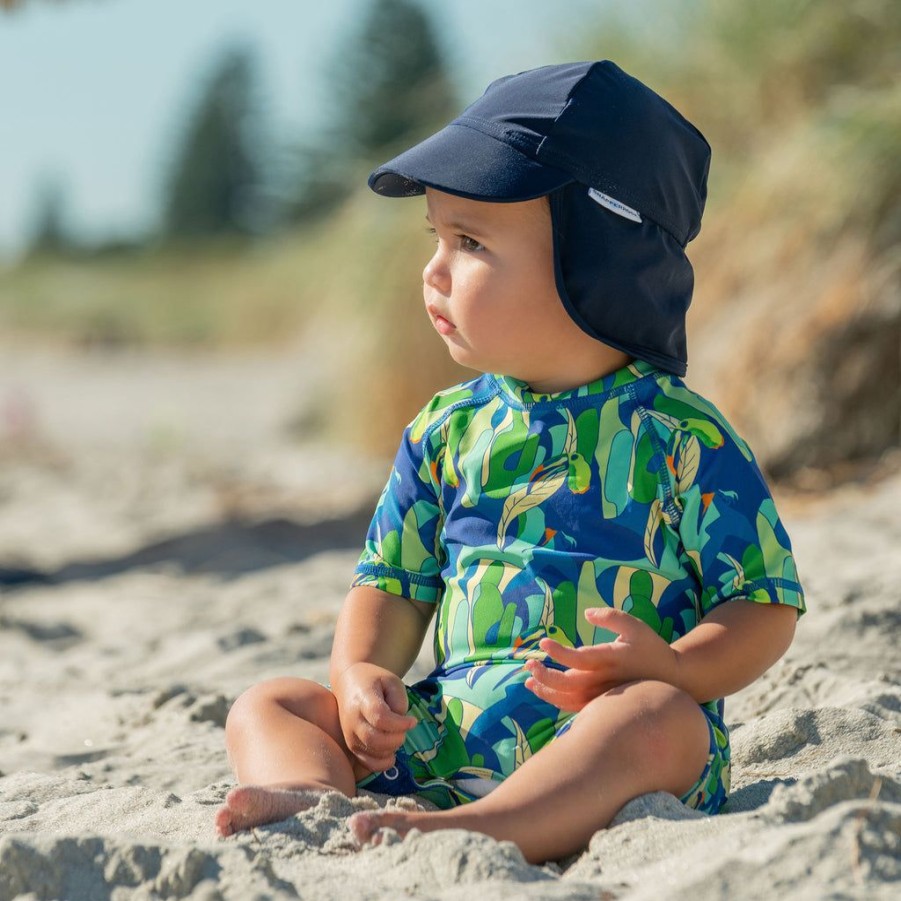 Baby Snapper Rock One Pieces | Toucan Jungle Sustainable Ss Sunsuit