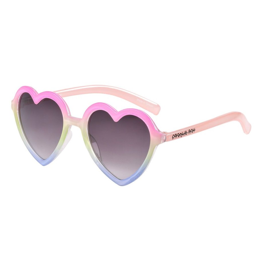 Girls Snapper Rock Sunglasses | Kids Heart Rainbow Sunglasses