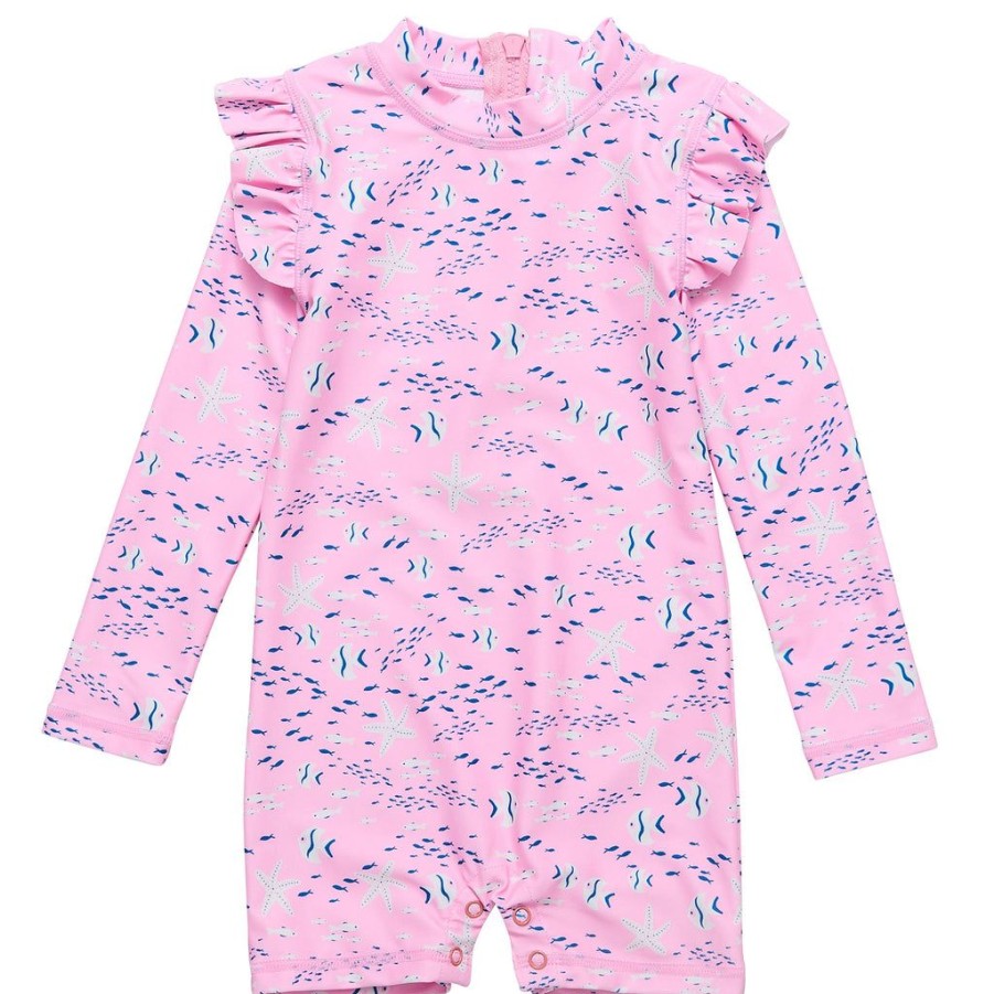 Baby Snapper Rock One Pieces | Pink Sea Ls Sunsuit