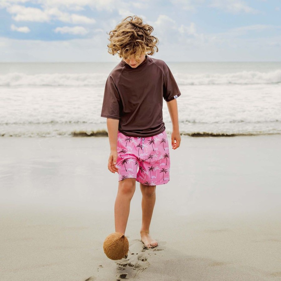 Boys Snapper Rock Matching Dad & Me | Palm Paradise Sustainable Volley Board Short